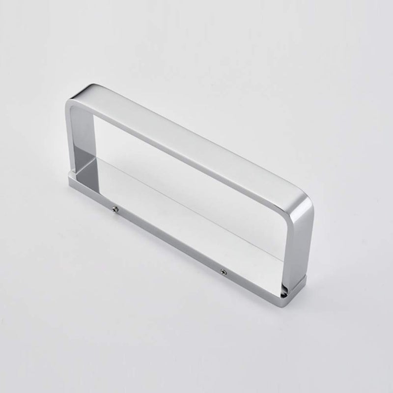 Aothpher Aothphe Bathroom Towel Ring Brass Square Hand Towel Holder Wall Mounted,Polished Chrome - Image 5